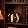 Atmosphärische Herbsternte-Requisiten Herbst-Kürbis-Deko, Harzfigurine, Vintage Rustikale Tischdekorationen Mittelstück für Halloween Thanksgiving, Innenbereich