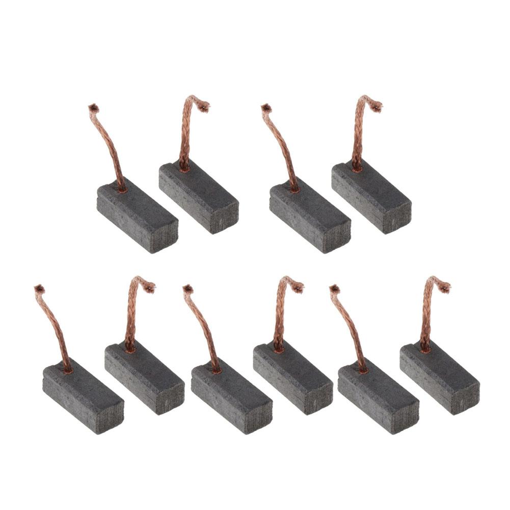 10pcs Carbon Brushes Motor Brush For Common Electric Replacement For Angle Grinder Power Tool Accessories 7x8x19mm