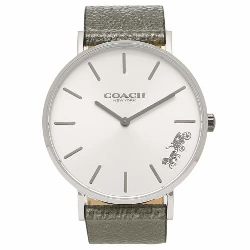 Coach Women's Perry 36mm Quartz Watch, COACH (5)14503155, Gray/Silver