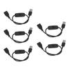 5PCS 30cm 2 Pin USB Cable Extension Cord With Switch ON/OFF Cable Extension USB 2.0 A Male To A Female Extension Extender Cable