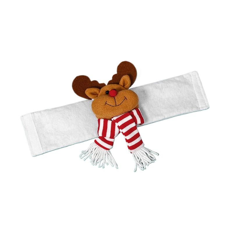 Christmas Cartoon Curtain Clasp Penguin Santa Claus Snowman Elk Curtain Holder Xmas Decor For Home Xmas Curtain Accessories