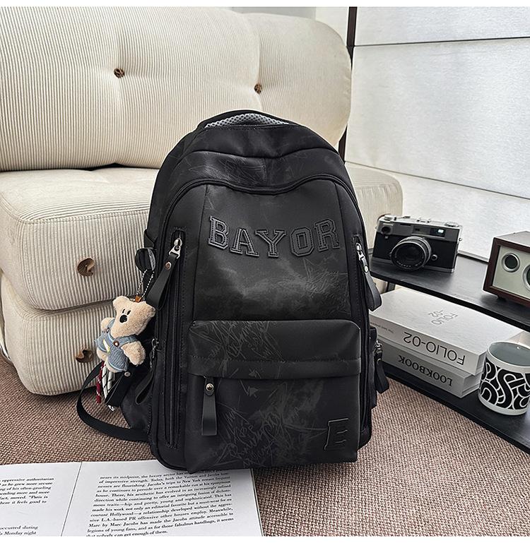 Schoolbag1011 New Japanese school bag men's large-capacity boys' computer backpack female junior high school student high school student versatile 