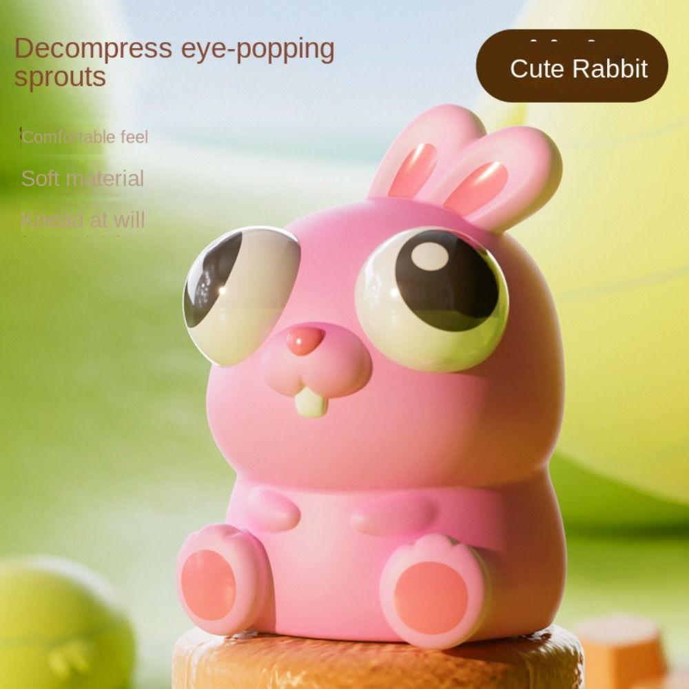 Funny Cartoon Animal Squeeze Toys Eye Pinch Toys Fidget Toy New 3D Toys