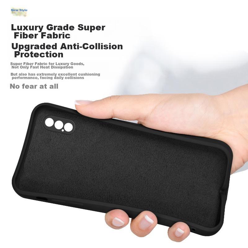 Liquid Silicone Case for XS MAX, IPhone Xs Max Protective Cover, Upgraded Full Coverage Liquid Silicone Shockproof Ultra-Thin Soft Case, Black