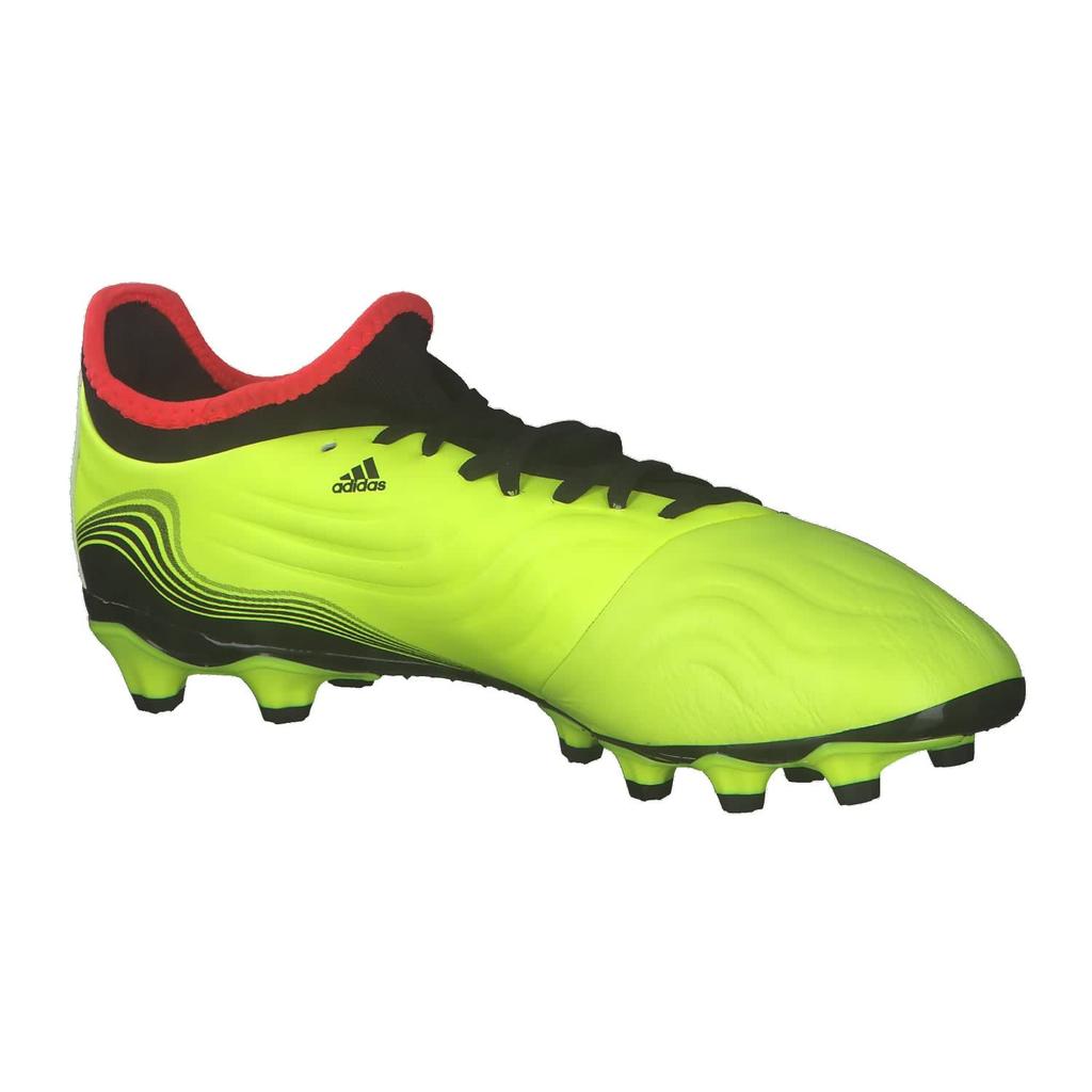 Adidas Copa Soccer Cleats for Soil and Artificial Copa HG LIP96 Team Solar Red Size Cm Sense.3 HG/AG Turf, Sense.3 Men's, Yellow/Core Black/Solar
