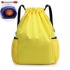 Customized Large-Capacity Drawstring Sports Bag for Children's Size 5 Basketball, Football, and Adult Size 7 Basketball