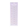 1pack/3Pcs Long Strip Necklace Holographic Stickers Shiny Reflective Ins Style Journal Guka DIY Supplies