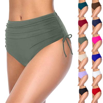 Dámské plavky, vysoký pas, Vintage Basic , Plné pokrytí Bikiny Split Plavky Kalhotky Plavky