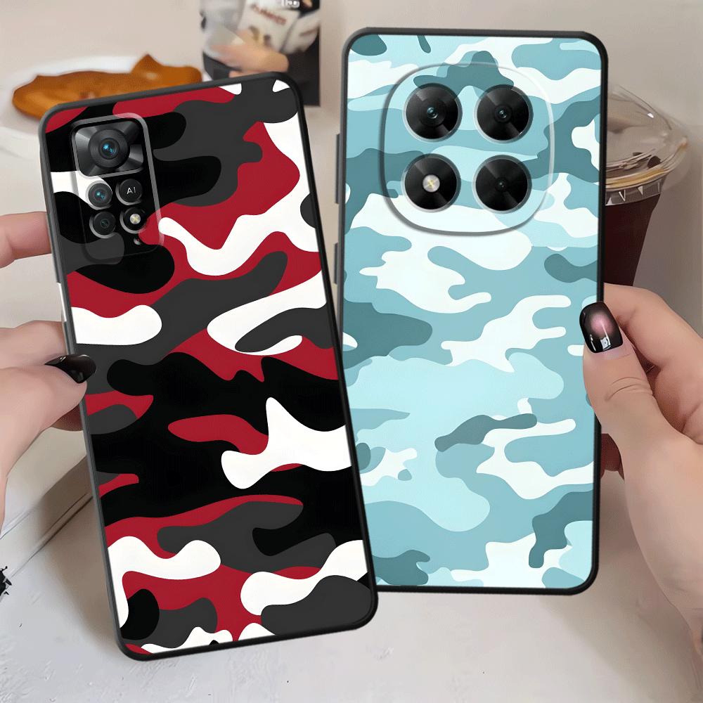 Kreative farbige Tapetenhülle für Xiaomi Redmi Note 14 12C 13C A3 13 Pro Plus 12 11 K80 9 8 7 14C A1 A4 A5 10 Handyhülle A2