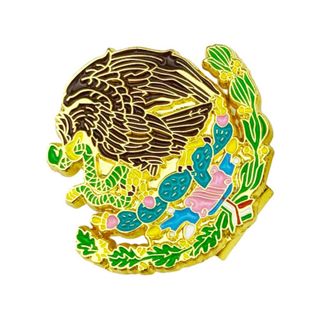 Creative Enamel Owl Brooch Authentic Mexican Hat Clip Vintage Style Cartoon Lapel Pin for Clothing and Accessories