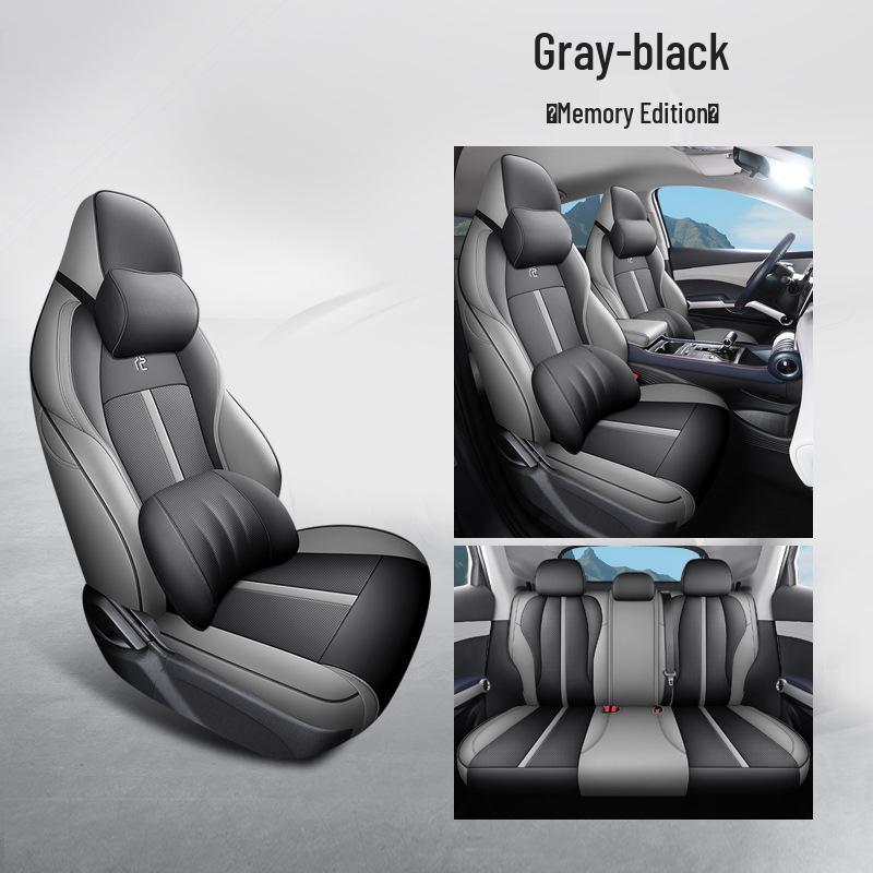 BYD PLUS 5-Seat Full Leather Car Seat Cushion for All Seasons