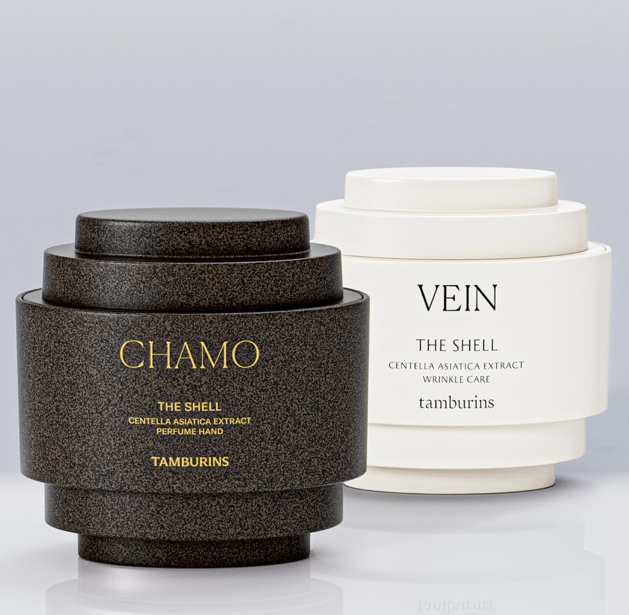 

TAMBURINS Perfume hand mini duo set best(CHAMO+VEIN) 15ml * 2ea