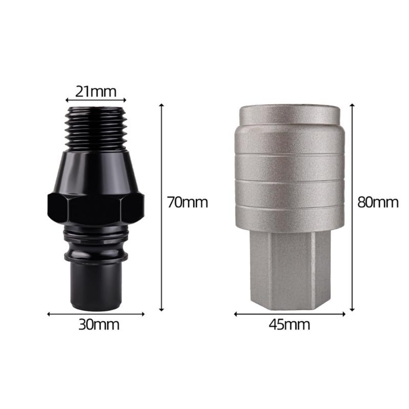 Quick Changing Water Drill Bit Adapters Stable Clamping Design High Strengthes Alloy Steel For Accuracy Drilling