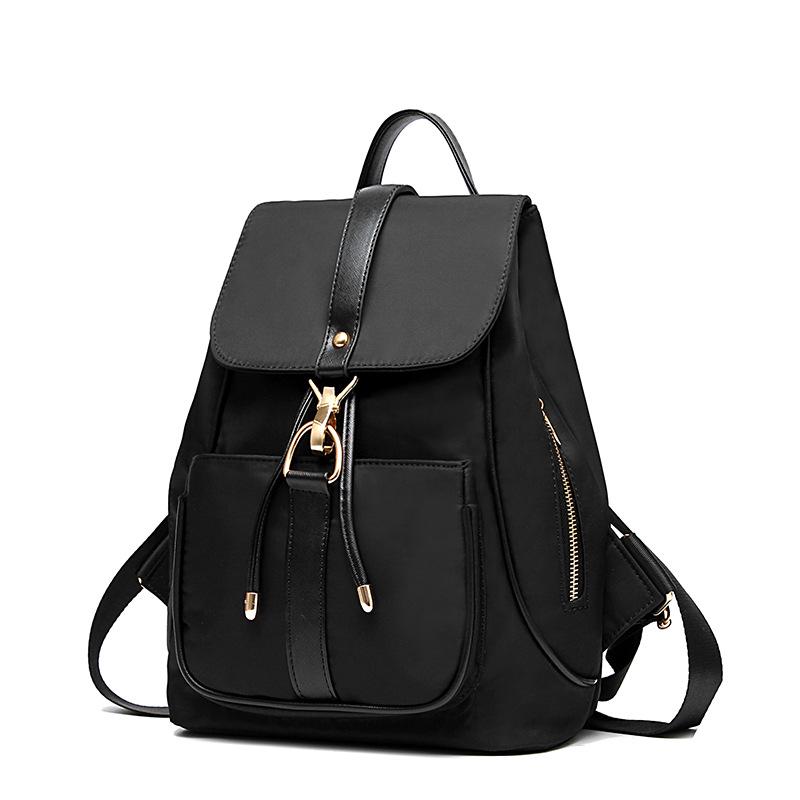 2025 Women's Large Capacity Oxford Cloth College Backpack - New Korean Style Student Travel Bag