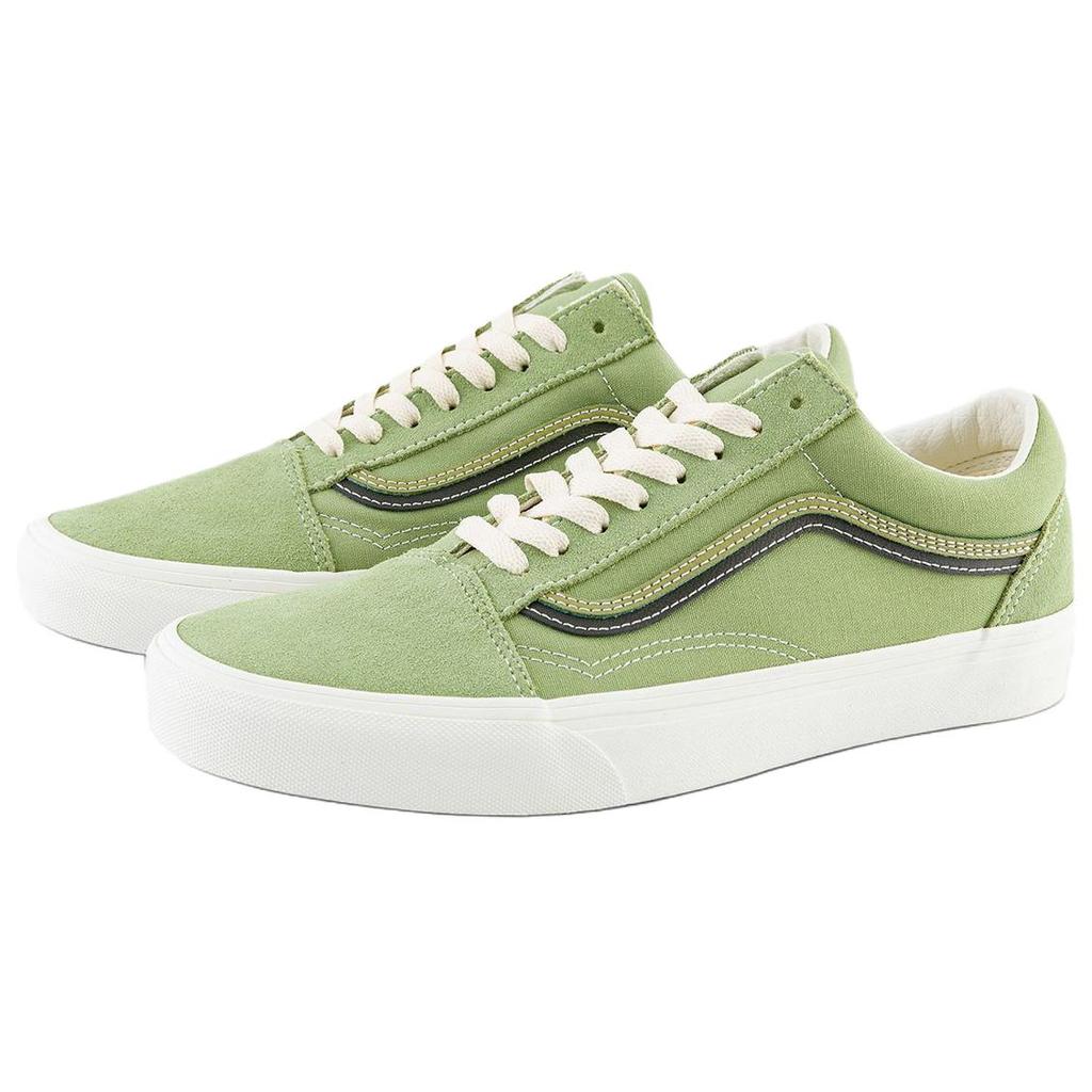 Vans Old Skool Comfortable Versatile Low-Top Skate Shoes Unisex sneaker Green VN000EG8GIS