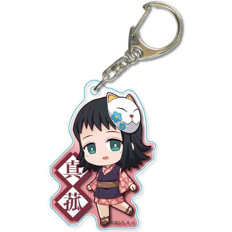 Anime Demon Slayer Keychain Backpack Charm Tanjiro Nezuko Zenitsu In Stock Accessories Cosplay Gift Merchandise Figure