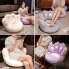 Kawaii Plush Cushion Soft Stuffed Toys Bedroom Sofa Butt Pad for Home Room Decoration Office Nap Dolls
