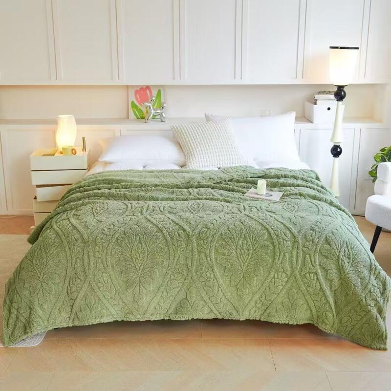 LISM Tufted Fleece Multifunctional Blanket