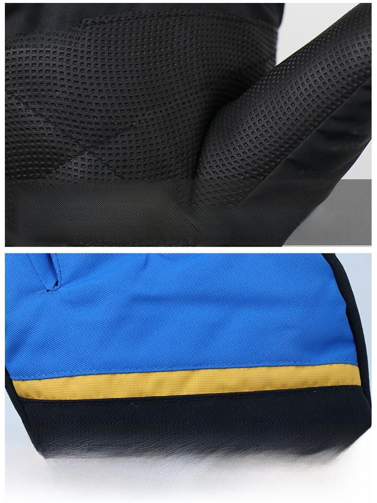 3.7V Electric Heated Winter Cycling Gloves - Thick, Windproof, and Warm.