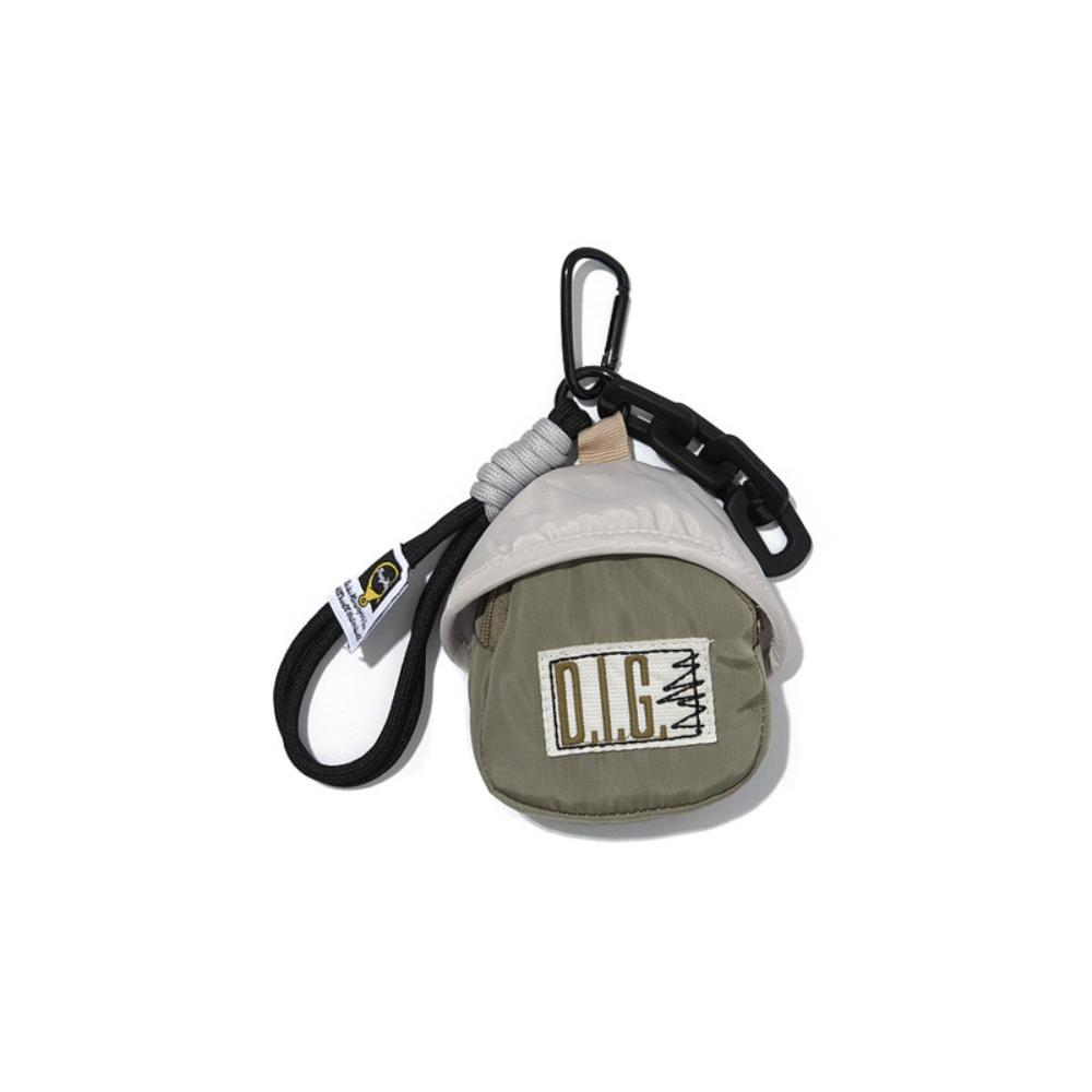 

Kawaii Zipper Coin Purse Mini Macaron Color Earphone Bag Portable Key Chain Book Bag Pendant Sports