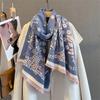 Luxury Brand Autumn Cashmere Pashmina Shawl Lady Wrap Warm Winter Scarves Design Print Female Foulard  Stoles Scarf