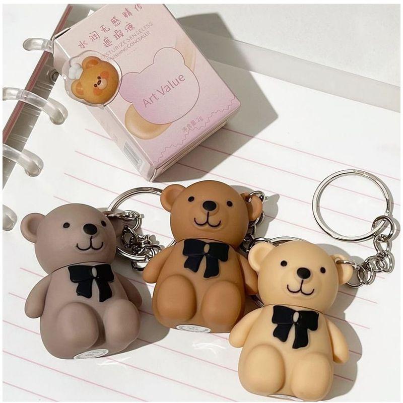 Art Value - Bear Keychain Moisturizing Concealer - 3 Colors