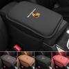 Premium Leder Auto Mittelarmlehnenbox Polster Armlehnen Schutzmatten Für Porsche 911 Macan 911 718 Taycan Panamera Cayenne Boxster Cayman