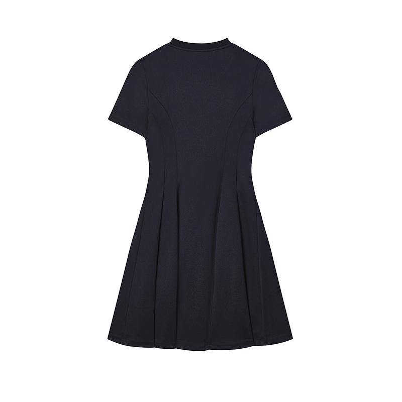 New FILA SS24 Short Sleeved Dresses Women's Legend Blue F11W421306FNV