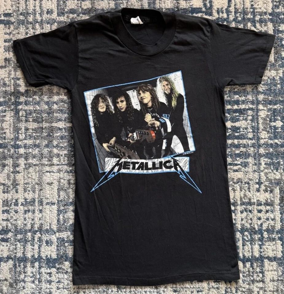 

Vintage 1987 Metallica Garage Days Concert Thrash Metal Fan Tee S-4XL Unisex T-Shirt M