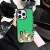 F-Funny F-Family Bob's Burgers   Phone Case For iPhone17,16,15,14,13,12,11 Plus,Pro Max Colored Silver Plated Inside Cover