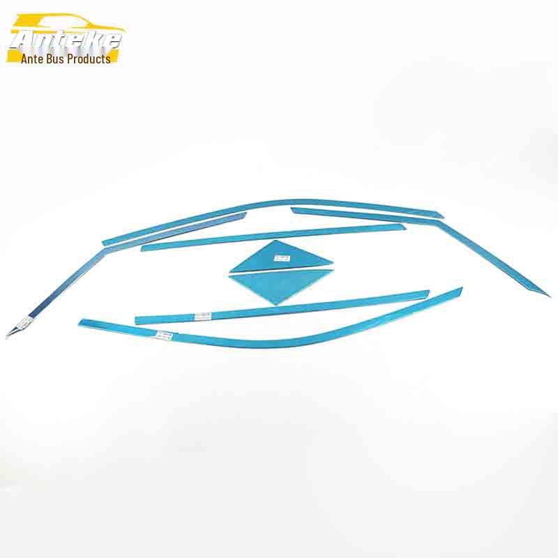 Cheetah CS9 Window Bright Anti-Scratch Stainless Steel Decorative Strip Sticker