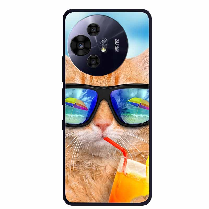 For TCL 50 Pro NxtPaper 5G Case Black Silicone Cover for 50 Pro NxtPaper Protective Shell Coque for TCL 50 NxtPaper 5G TPU Cases