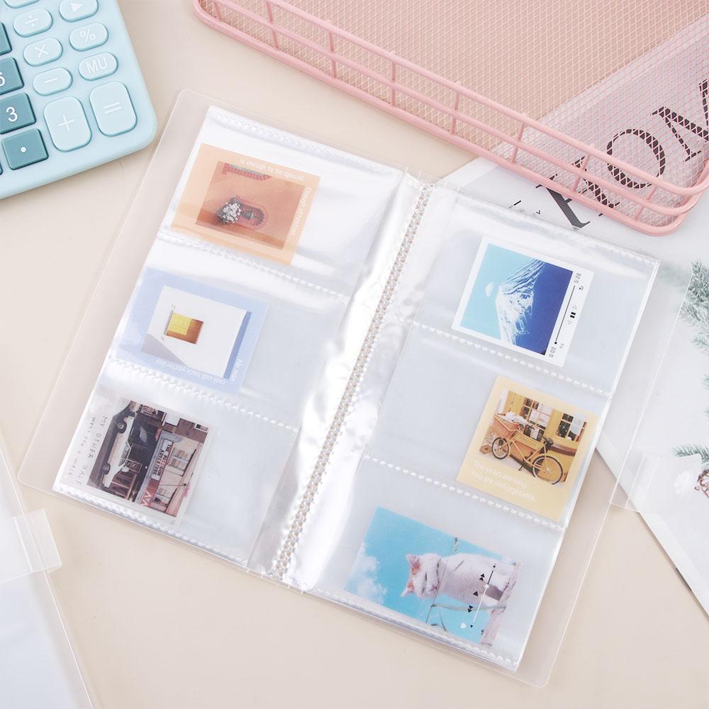 Card Stock School Supplies Card Book ID Card Holder Picture Storage Case Ticket Collection Book