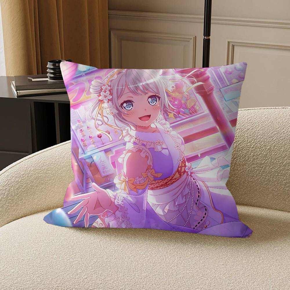 Eve Wakamiya Pillow Gift Home Office Decoration Bedroom Sofa Car Cushion Cover Case 45x45