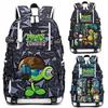 Plants vs. Zombies Backpack for Kids Boys Grades 3-6 Waterproof Lightweight Spinal Protection School Bag