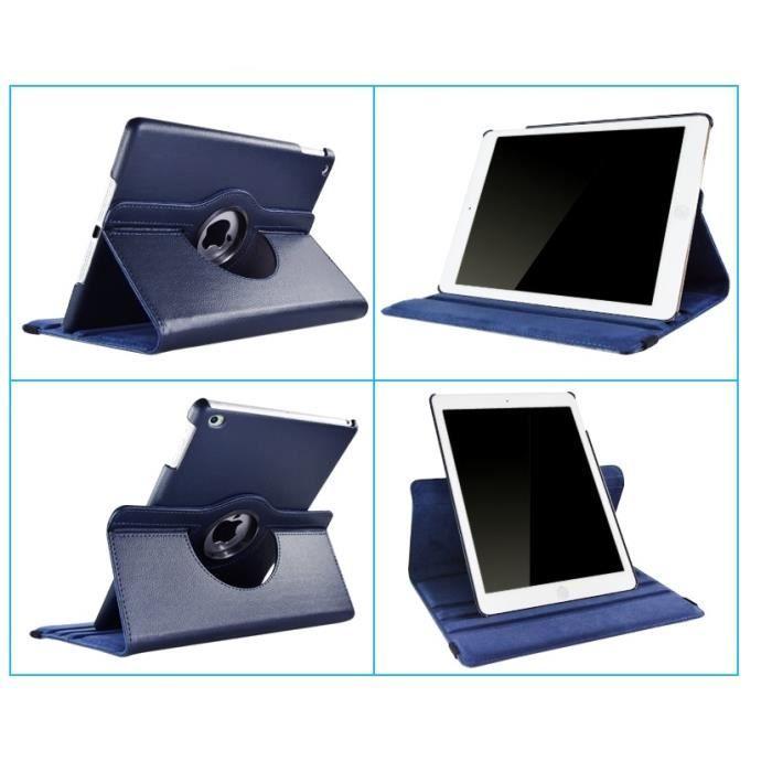 Coque Bleu marine Housse compatible Apple Ipad 2 3 4