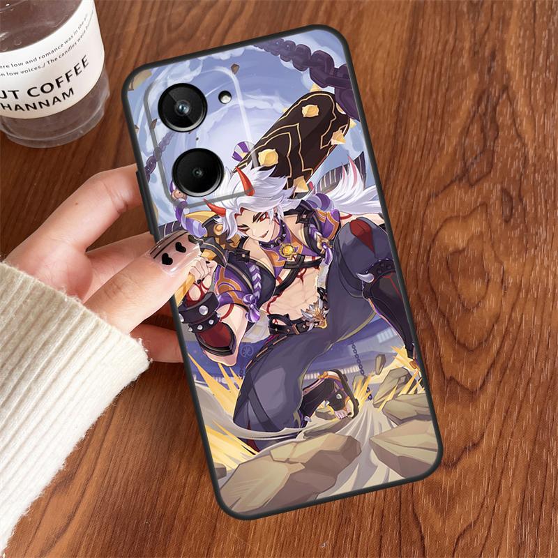 Genshin Impact Arataki Itto For Realme 15 Pro GT7 GT6 10 11 12 13 14 Pro Plus C75 C71 C65 C63 C61 C53 C67 C35 C55 Case