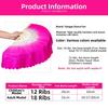 Multicolors Chinese Short Bellydance Fan 31cm Bamboo Hand Dye Adults Fan Hot Sell Bamboo Fans