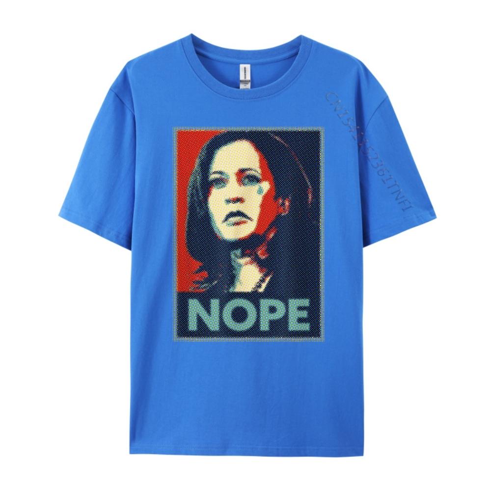 Artbitzkamala Nope Funny Political Election Designer T Shirt Streetwear Harajuku