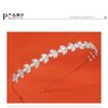 South Korea's Full Hair Accessories Temperament Simple Thin Headband Women's All-matching Fairy Pressing Crystal Zircon