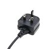 European Euro Eu 2 Pin To Uk 3 Pin Power Socket Travel Plug Adapter Converter Power Adapter Charger Power Socket Outlet