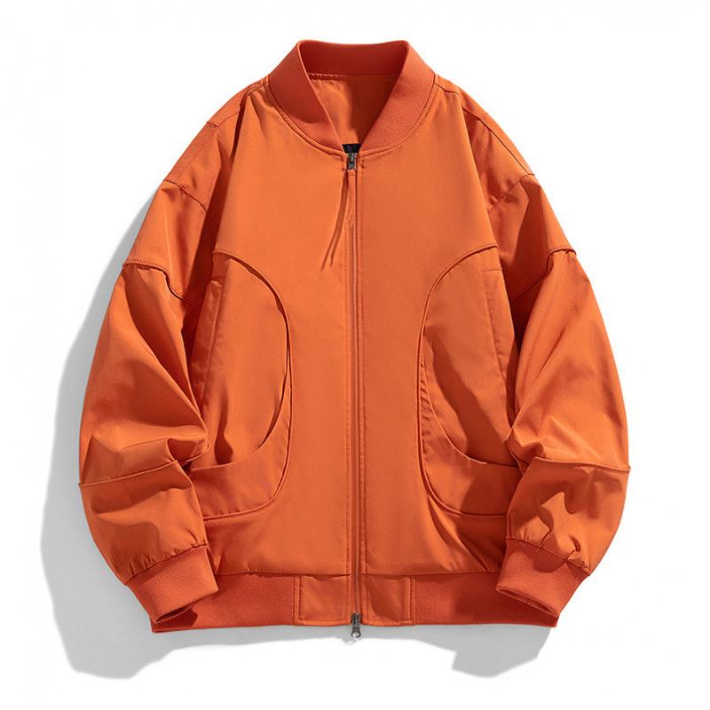 

Куртки Мужские Осенние Новые Оксфордские Горизонтальные Полоски Большого Размера Бейсбольные Формы 5XL