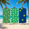 Tennis US Open Handtuch Mikrofaser Strandhandtuch, Schnelltrocknend, Sandfrei, Ultrafeine Faser, Super Weich.