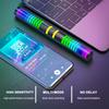LED Strip Light RGB Music Sound Control Lights 40 LED Rechargeable App Control Music Atmosphere Rhythm Pickup Lamp Computer Car