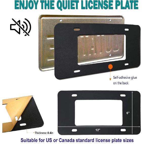 BGGTMO Pink License Plate Frames- Metal Aluminum Car Tag Cover, 2 Pack Slim Front & Rear Holders For US Vehicles, Rust/Rattle Proof, Cute Car