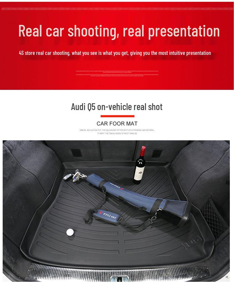 Tesla Model X Waterproof TPE Storage Box and Trunk Mat Set