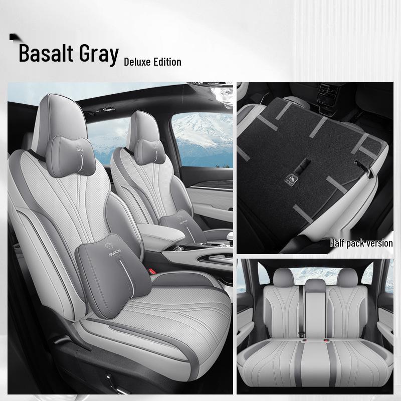 Husă de scaun auto din piele integrală pentru toate sezoanele pentru Xingyue L, model cu cinci locuri