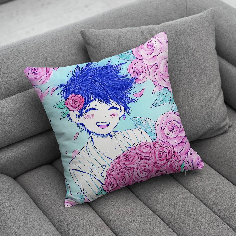 RPG Omori Cartoon Pillowcase Casual Style Decoration Suitable for Home Decoration Excluding Pillow Core