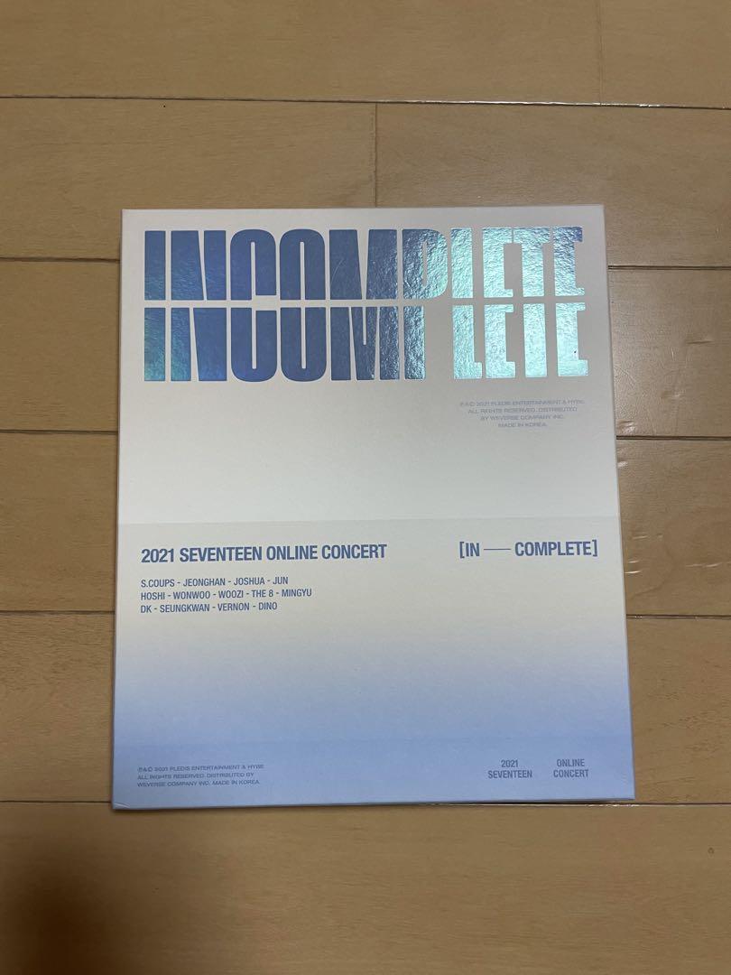 

[USED] SEVENTEEN INCOMPLETE 2021