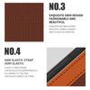 Waterproof Sticky Car Net Bag Multi-function PU Leather Mobile Phone Bag  Vehicle Accessories